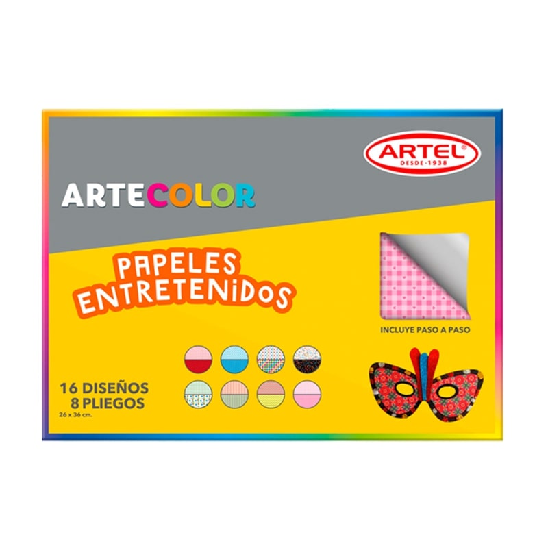 Artecolor Papeles Entretenidos ARTEL Baru Librería