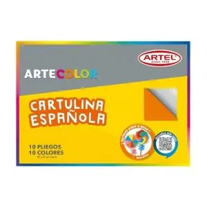 Artecolor Cartulina Española 10 pliegos.