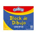 Block Georgi Liceo 60 10 hojas.