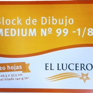 Block medium 99 1/8 El Lucero.