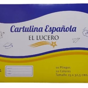 Carpeta Cartulina Española El Lucero.