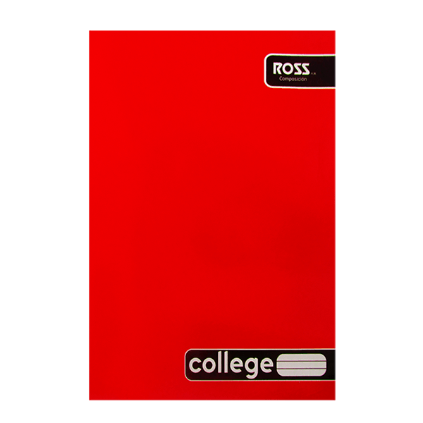 Cuaderno College Composición 80 hojas Ross.