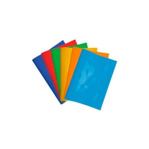 Forro cuaderno college colores surtidos.