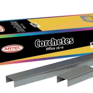 Corchetes  26/6 ArtelRTEL caja de 5000 unidades.