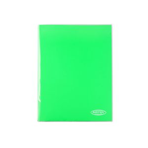 Carpeta Artel Plastificada Verde.