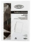 Fundas protectoras Artel oficio 10 unidades.