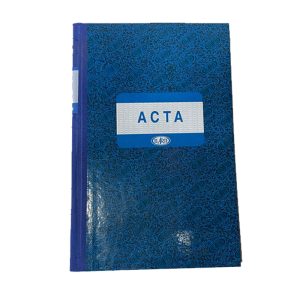 Libro de actas premium 100 hojas.