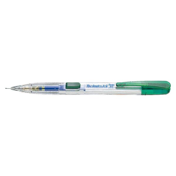 Portaminas Pentel Techniclick 0,7mm Verde.