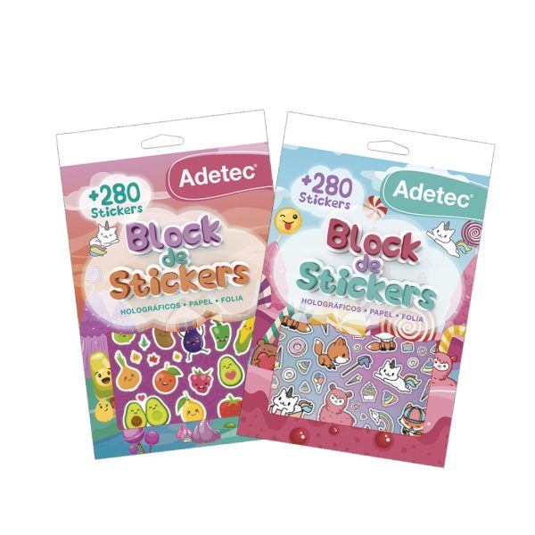 Block Stickers Kawaii Adetec