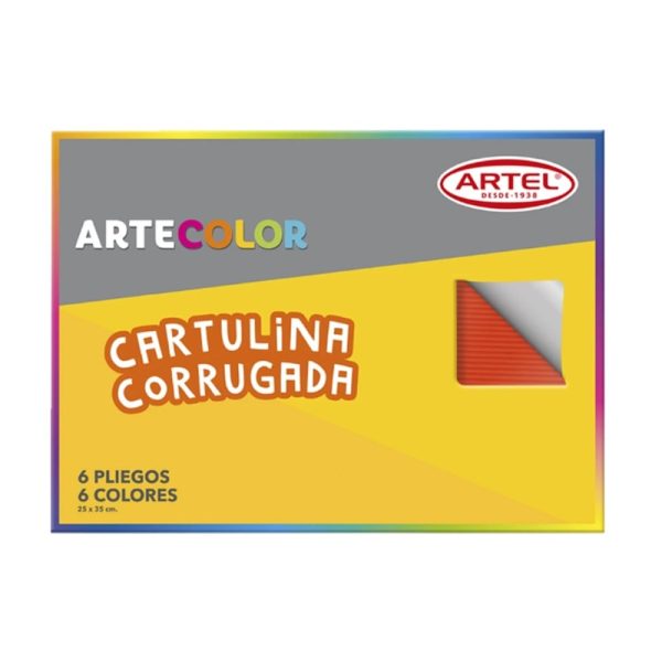 Artecolor Microcorrugados 6 colores.