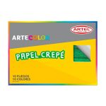 Artecolor Papel Crepé 10 Piegos 25x35 cm.